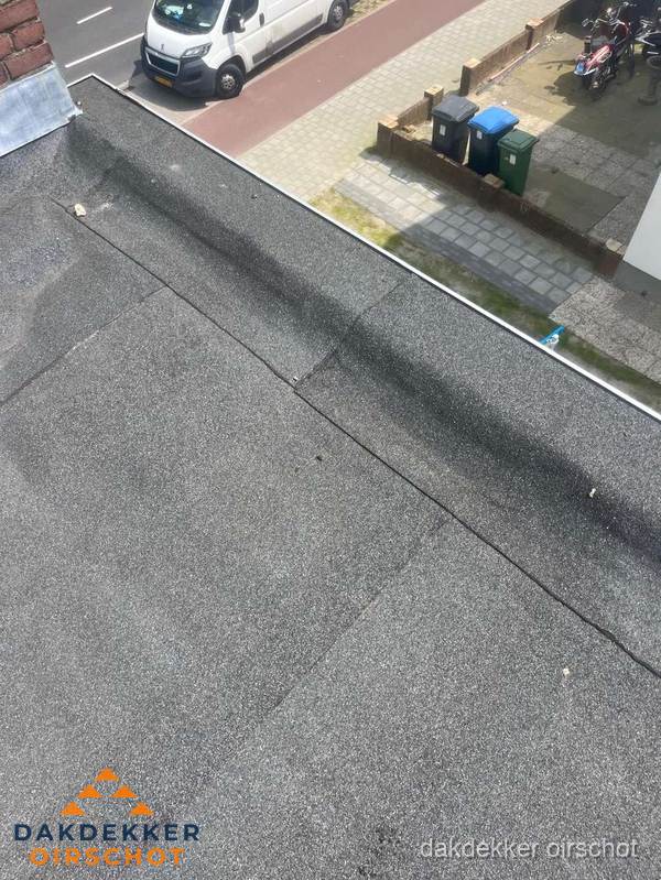 Kosten dakisolatie: plat dak met bitumen dakbedekking in Oirschot